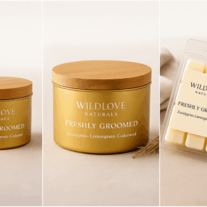 FRESHLY GROOMED PET SAFE CANDLE